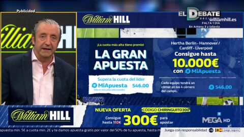 Josep te trae la mejor oferta de registro para que apuestes con William Hill 