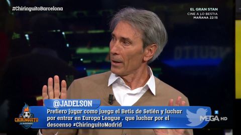 Lobo Carrasco: "Si hago una llamada, Crist&oacute;bal Soria es capaz de salir al c&eacute;sped del Camp Nou"