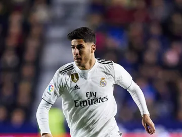 Marco Asensio, en un partido con el Real Madrid Marco Asensio, en un partido con el Real Madrid