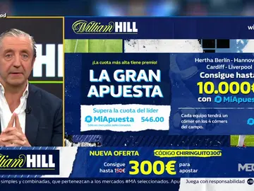 Josep te trae la mejor oferta de registro para que apuestes con William Hill Josep te trae la mejor oferta de registro para que apuestes con William Hill