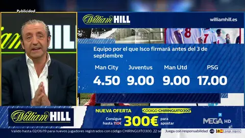 Josep te trae la mejor oferta de registro para que apuestes con William Hill Josep te trae la mejor oferta de registro para que apuestes con William Hill