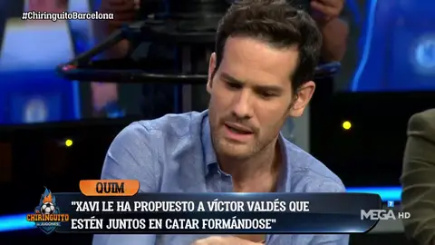 Quim Domènech: "Xavi le ha propuesto a Valdés irse a Qatar" Quim Domènech: "Xavi le ha propuesto a Valdés irse a Qatar"