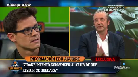 Edu Aguirre: "Zidane intentó convencer al club de que Keylor se quedara" Edu Aguirre: "Zidane intentó convencer al club de que Keylor se quedara"
