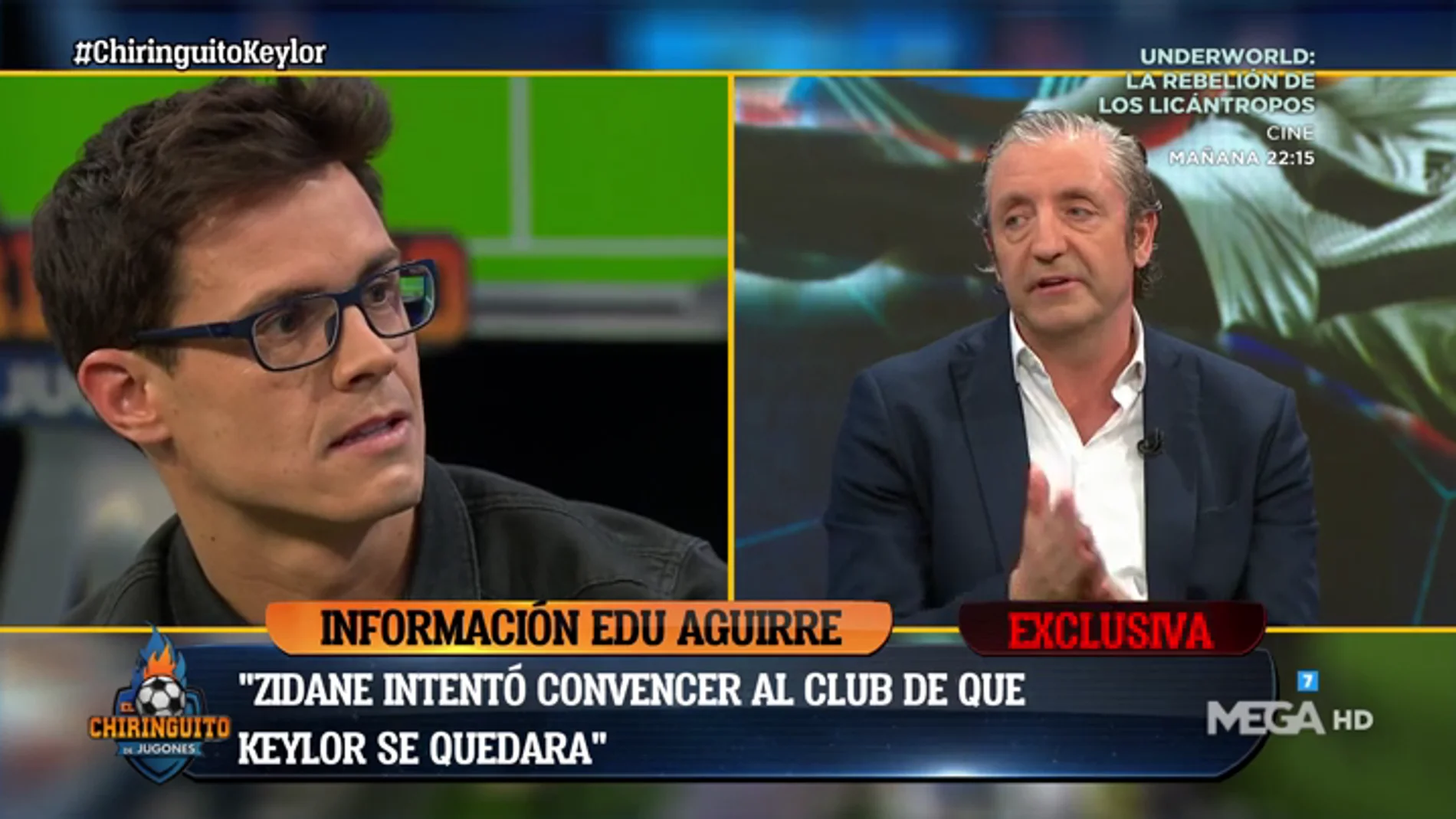 Edu Aguirre: "Zidane intentó convencer al club de que Keylor se quedara"