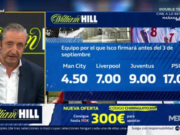 Josep te trae la mejor oferta de registro para que apuestes con William Hill Josep te trae la mejor oferta de registro para que apuestes con William Hill