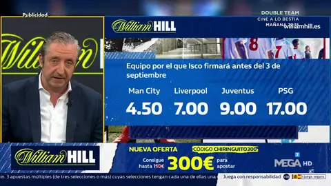 Josep te trae la mejor oferta de registro para que apuestes con William Hill Josep te trae la mejor oferta de registro para que apuestes con William Hill