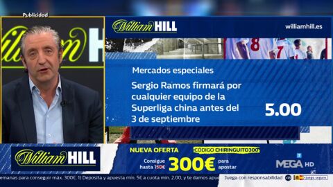  Josep te trae la mejor oferta de registro para que apuestes con William Hill 