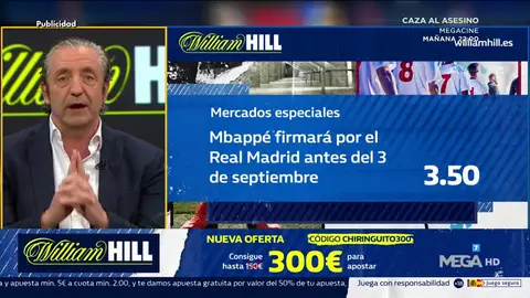 Josep te trae la mejor oferta de registro para que apuestes con William Hill Josep te trae la mejor oferta de registro para que apuestes con William Hill