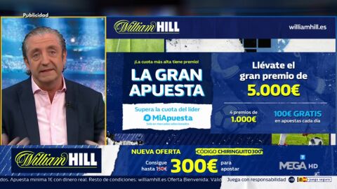 Josep te trae la mejor oferta de registro para que apuestes con William Hill 