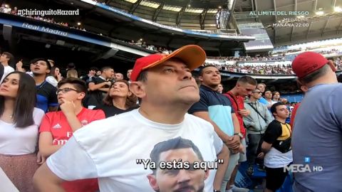 La emoci&oacute;n de Roncero: ilusionado con la llegada de Hazard