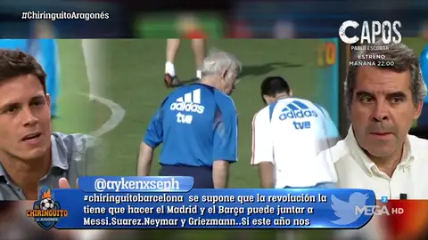 Luis Aragonés: "Mi padre me dijo que Raúl no entraba en lo que quería hacer con la Selección" Luis Aragonés: "Mi padre me dijo que Raúl no entraba en lo que quería hacer con la Selección"