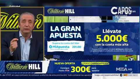 Josep te trae la mejor oferta de registro para que apuestes con William Hill Josep te trae la mejor oferta de registro para que apuestes con William Hill