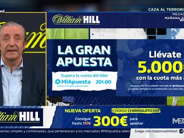 Josep te trae la mejor oferta de registro para que apuestes con William Hill Josep te trae la mejor oferta de registro para que apuestes con William Hill