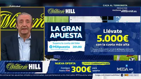 Josep te trae la mejor oferta de registro para que apuestes con William Hill Josep te trae la mejor oferta de registro para que apuestes con William Hill