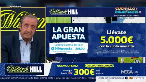 Josep te trae la mejor oferta de registro para que apuestes con William Hill Josep te trae la mejor oferta de registro para que apuestes con William Hill