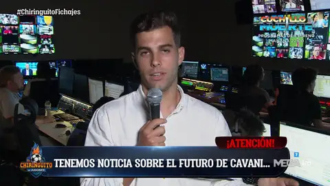 Marcos Benito: "Cavani renovará un año más con el PSG" Marcos Benito: "Cavani renovará un año más con el PSG"