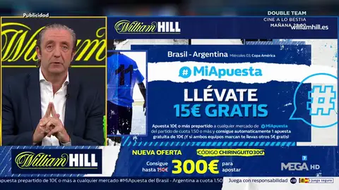 Josep te trae la mejor oferta de registro para que apuestes con William Hill Josep te trae la mejor oferta de registro para que apuestes con William Hill