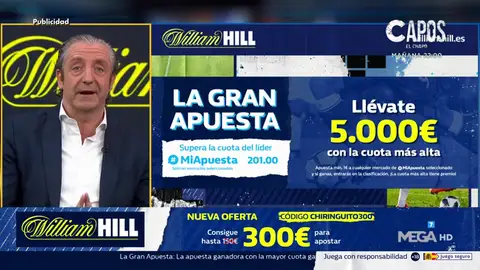 Josep te trae la mejor oferta de registro para que apuestes con William Hill Josep te trae la mejor oferta de registro para que apuestes con William Hill