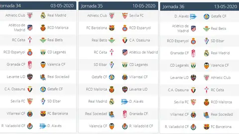 JORNADAS 34-36 JORNADAS 34-36