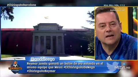 Tomás Roncero: "Joao Felix no puede ir a la Sala de Champions del Atleti, tiene que ir al Prado" Tomás Roncero: "Joao Felix no puede ir a la Sala de Champions del Atleti, tiene que ir al Prado"