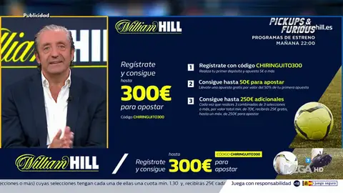 Josep te trae la mejor oferta de registro para que apuestes con William Hill Josep te trae la mejor oferta de registro para que apuestes con William Hill