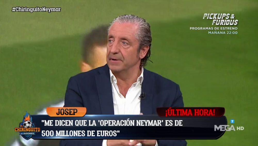 Josep Pedrerol: "El Real Madrid estima la 'Operación Neymar en más de 500 millones"