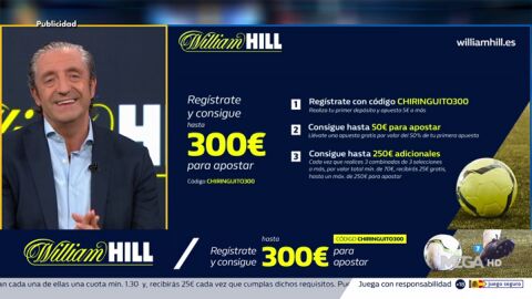 Josep te trae la mejor oferta de registro para que apuestes con William Hill 