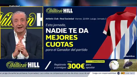 Josep te trae la mejor oferta de registro para que apuestes con William Hill Josep te trae la mejor oferta de registro para que apuestes con William Hill