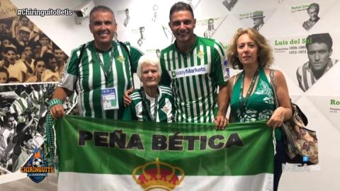 Mar&iacute;a Garc&iacute;a cumple su sue&ntilde;o de conocer a Joaqu&iacute;n con 90 a&ntilde;os