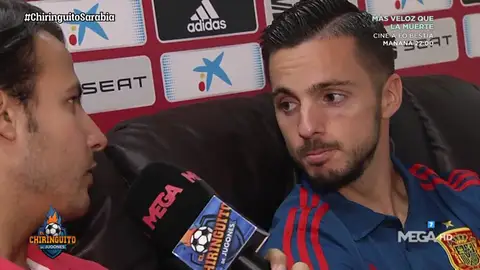 Pablo Sarabia con Juanfe Sanz: "Neymar no está triste en el PSG" Pablo Sarabia con Juanfe Sanz: "Neymar no está triste en el PSG"