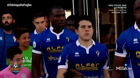 Mathias Pogba debuta con el CD Manchego en el derbi ante el Calvo Sotelo