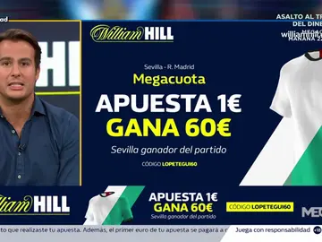 Juanfe Sanz te trae la mejor oferta de registro para que apuestes con William Hill Juanfe Sanz te trae la mejor oferta de registro para que apuestes con William Hill