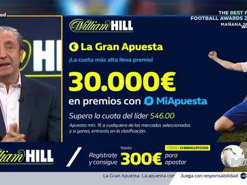 Josep te trae la mejor oferta de registro para que apuestes con William Hill Josep te trae la mejor oferta de registro para que apuestes con William Hill
