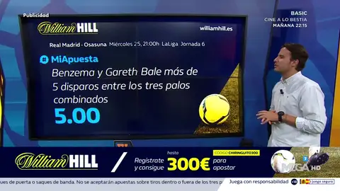 Josep te trae la mejor oferta de registro para que apuestes con William Hill Josep te trae la mejor oferta de registro para que apuestes con William Hill
