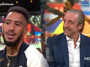 Orlando Ortega enseña en directo su medalla de bronce del Mundial de Atletismo de Doha  Orlando Ortega enseña en directo su medalla de bronce del Mundial de Atletismo de Doha