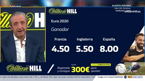 Josep te trae la mejor oferta de registro para que apuestes con William Hill Josep te trae la mejor oferta de registro para que apuestes con William Hill