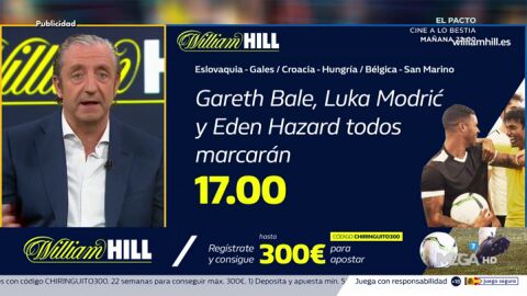 Josep te trae la mejor oferta de registro para que apuestes con William Hill