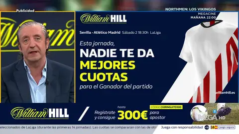 Josep te trae la mejor oferta de registro para que apuestes con William Hill Josep te trae la mejor oferta de registro para que apuestes con William Hill