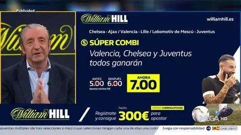 Josep te trae la mejor oferta de registro para que apuestes con William Hill Josep te trae la mejor oferta de registro para que apuestes con William Hill