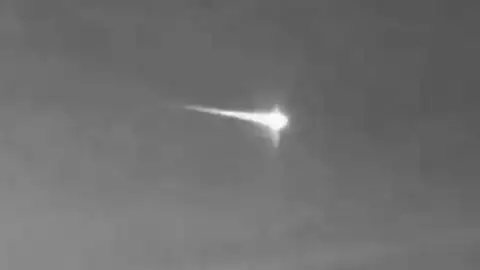 Meteorito Testigos de lo paranormal