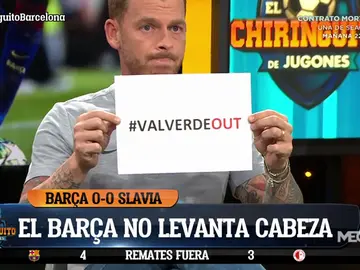 Tremendo enfado de Jota Jordi con el Barça y Ernesto Valverde Tremendo enfado de Jota Jordi con el Barça y Ernesto Valverde