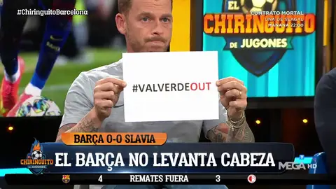 Tremendo enfado de Jota Jordi con el Barça y Ernesto Valverde Tremendo enfado de Jota Jordi con el Barça y Ernesto Valverde