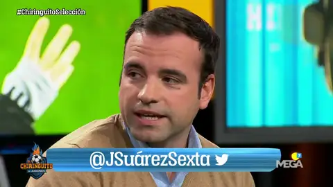 Julio Suárez: "Robert Moreno ha roto a llorar en el vestuario tras el España-Rumanía" Julio Suárez: "Robert Moreno ha roto a llorar en el vestuario tras el España-Rumanía"