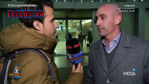 Luis Rubiales, con Juanfe Sanz: "Deseamos suerte a Robert Moreno, pero ya pensamos en Luis Enrique" Luis Rubiales, con Juanfe Sanz: "Deseamos suerte a Robert Moreno, pero ya pensamos en Luis Enrique"