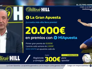 Josep te trae la mejor oferta de registro para que apuestes con William Hill Josep te trae la mejor oferta de registro para que apuestes con William Hill