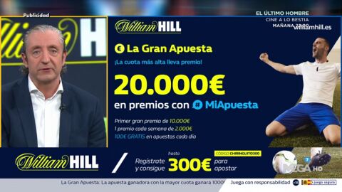 Josep te trae la mejor oferta de registro para que apuestes con William Hill