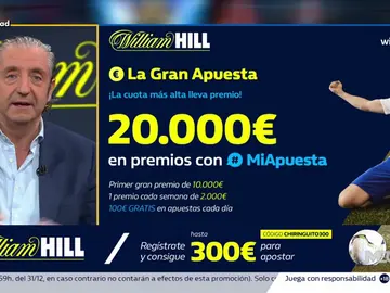 Josep te trae la mejor oferta de registro para que apuestes con William Hill Josep te trae la mejor oferta de registro para que apuestes con William Hill