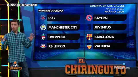 Los posibles choques de octavos de la Champions, analizados en El Chiringuito Los posibles choques de octavos de la Champions, analizados en El Chiringuito