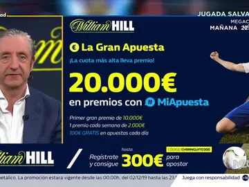 Josep te trae la mejor oferta de registro para que apuestes con William Hill Josep te trae la mejor oferta de registro para que apuestes con William Hill