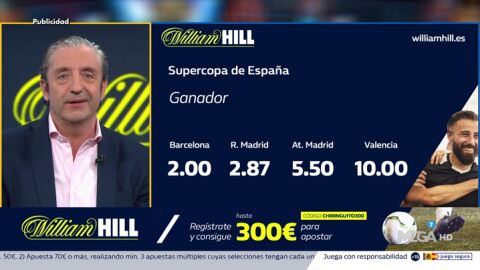 Josep te trae la mejor oferta de registro para que apuestes con William Hill